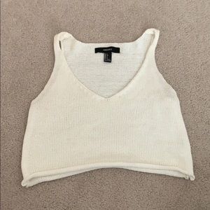 Forever 21 Sweater Crop Top